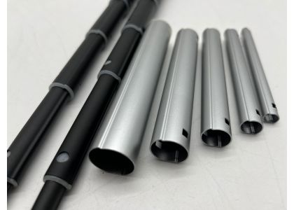 Olive Shape Aluminum Telescopic Pole With Twist Lock
