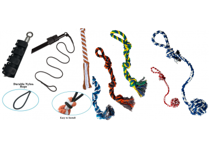 Dog Flirt Pole-Nylon Rope and Cotton Lure Key Points Sharing