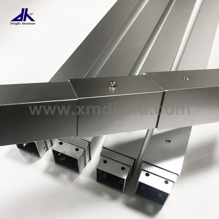 Customized telescoping aluminum square tubing 