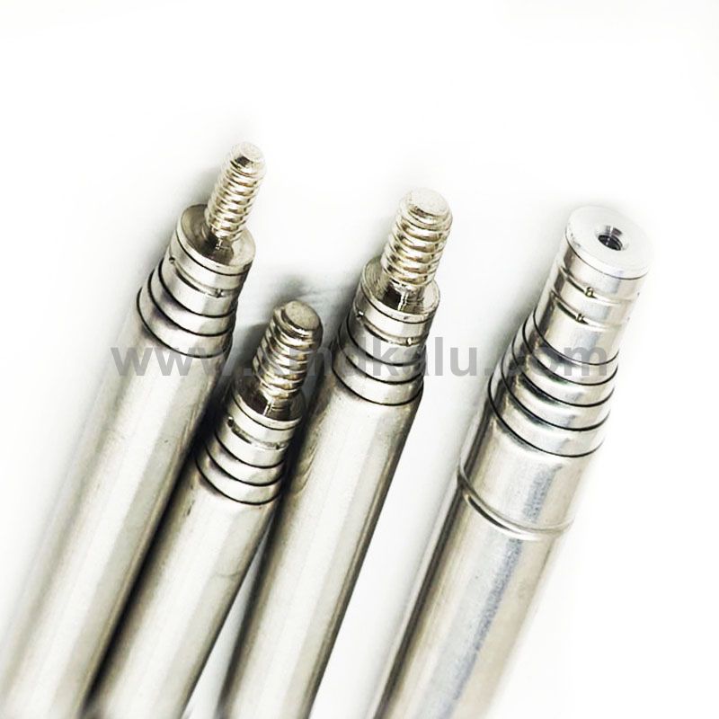 Professional telescopic pole with hooks telescopic pole antenna stainless steel telescopic pole