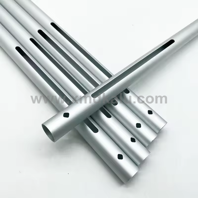 High quality telescopic tube telescopic tube spring button lock telescopic tube aluminum