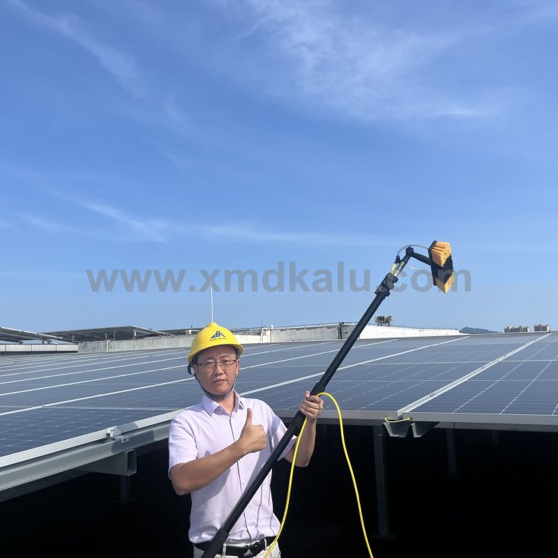Solar Panel Cleaning Brush & Pole Water Fed Pole Kit Window Cleaning System 36 feet