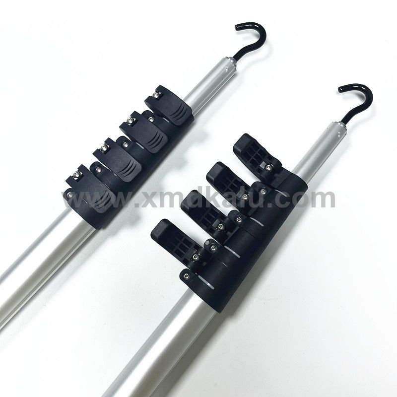 6000mm 6m Length Curtain Open Tooling Aluminum telescopic pole extension tool China factory supplier