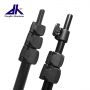 Heavy Duty Custom Aluminum Telescopic Pole With Locking Mechanisms Parts