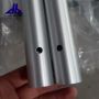 Silver anodized Round Auminum Pipe