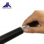 4 section custom black aluminum tent pole