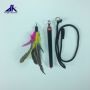 Stainless steel telescopic flirt pole for cat