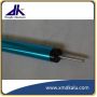 aluminum tent telescopic pole with spring button lock