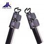 Aluminum telescopic pole with quick release flip lock part 