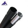 Aluminum camping tarp tent pole with spring button lock 