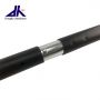 Aluminum camping tarp tent pole with spring button lock 