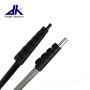 Flip locking mechanism aluminium tube extention tube with thread