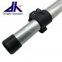 Durable aluminum telescopic table leg with 2 sections