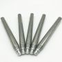 Stainless steel telescopic pole with double slots