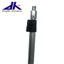 Telescopic pole with American thread for household cleaning