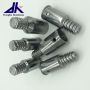 Telescopic pole with American thread for household cleaning