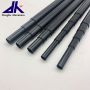 Durable and portable telescopic tube with double groove