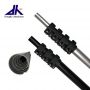 1.2m aluminum retractable telescopic pole for household cleaning