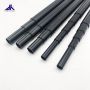 No rotating aluminum telescopic pole with double slots 