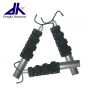 Light weight but over strong aluminum extension pole with hook