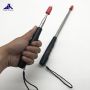 Stainless steel retractable teacher pointer with felt head 
