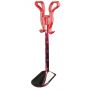 stainless steel telescoping metal shoe horn and shoe rack