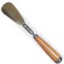 stainless steel telescoping metal shoe horn and shoe rack