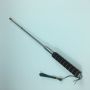 stainless steel tour guide flag telescopic pole with foam hand grip