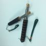 stainless steel tour guide flag telescopic pole with foam hand grip