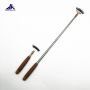 stainless steel telescopic back scratcher with wooden handle 