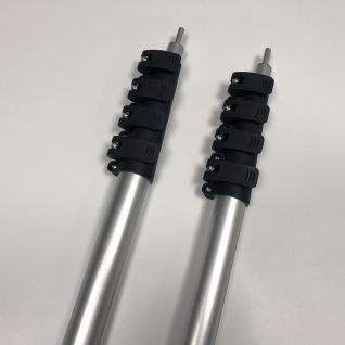 flip lock pro mechanism aluminum telescopic tent pole 