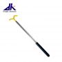 stainless steel telescopic far distance reacher with hook and customized hand grip