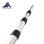 twist lock aluminum telescopic pole for fruit collection