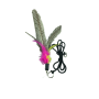 Stainless steel flirt pole for cat and dog