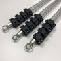 flip lock pro mechanism aluminum telescopic pole