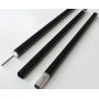 spring button lock square aluminum tent folding poles