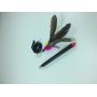 stainless steel telescopic pole dog flirt customized feather attachment