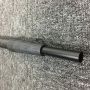 five sections twist lock aluminum telescopic pole silver anodized