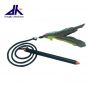 stainless steel telescopic pole dog flirt customized feather attachment