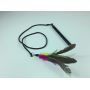 stainless steel telescopic pole dog flirting pole with nylon line