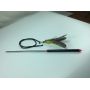 stainless steel telescopic pole dog flirting pole with nylon line