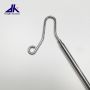 custom stainless steel telescopic pole for disc golf retriever 