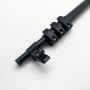 Custom aluminum adjustable extension support pole for boat cover