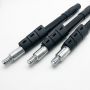Flip lock extension pole with American Thread Connector for household cleaning