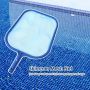 Swimming Pool Leaf Rake Mesh Leaf Skimmer Professional Deep Water Mesh Pool Skimmer Net for Aquarium Cleaning Tool 