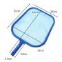 Swimming Pool Leaf Rake Mesh Leaf Skimmer Professional Deep Water Mesh Pool Skimmer Net for Aquarium Cleaning Tool 