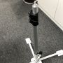 Flip Lock Aluminum Telescopic Pole with Base for Supporting Light