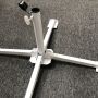 Flip Lock Aluminum Telescopic Pole with Base for Supporting Light