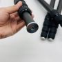 5 section carbon fiber telescopic pole with female screw for household tool