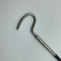 China custom stainless steel telescopic pole with different hook for The snake catchers